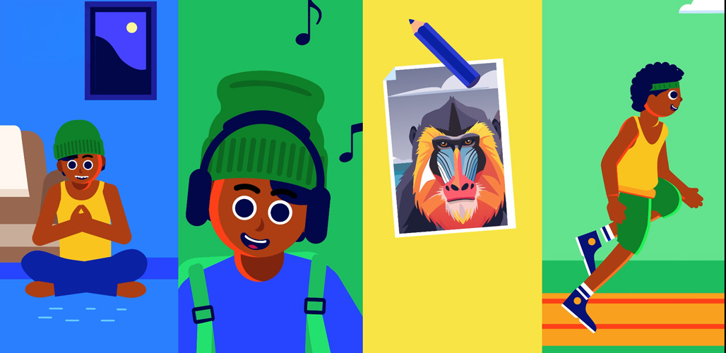 scene uit nieuwe animatie: Het stressraam - Nieuwe animatie pscycho-educatie voor kinderen: Het stressraam