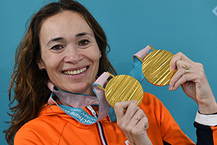 Bibian Mentel - Foto: ANPfoto.nl