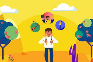 Actueelbericht: Nieuwe animatie over veerkracht gericht op kinderen