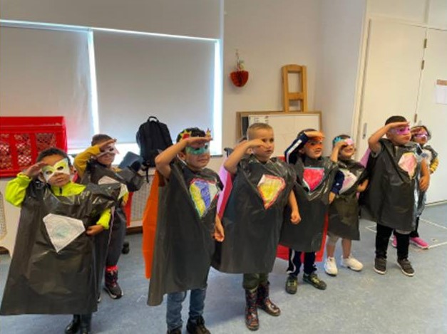 Les in levenskunde - Kinderen zijn superhelden