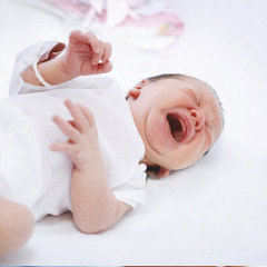 Huilende baby