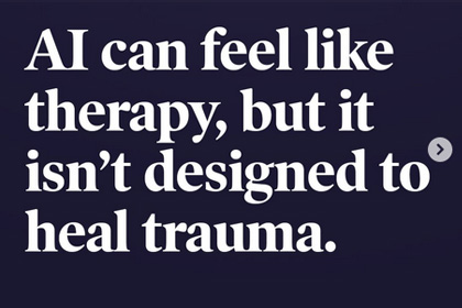 Meme over AI en therapie