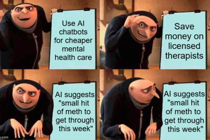 Meme over AI en therapie