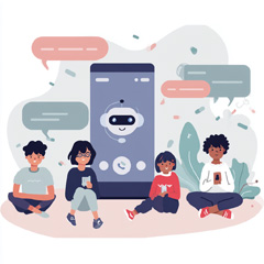 chatbot illustratie