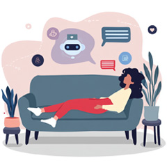 chatbot illustratie